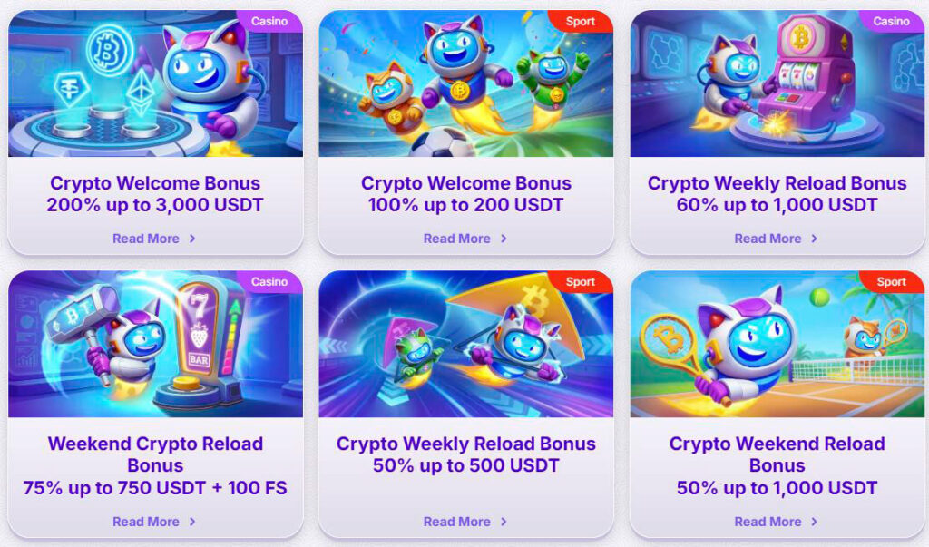 Casino-Bonusse robocat casino